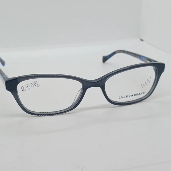 NWT WOMEN'S LUCKY BRAND EYEGLASS FRAMES D706 GREY - Picture 2 of 4
